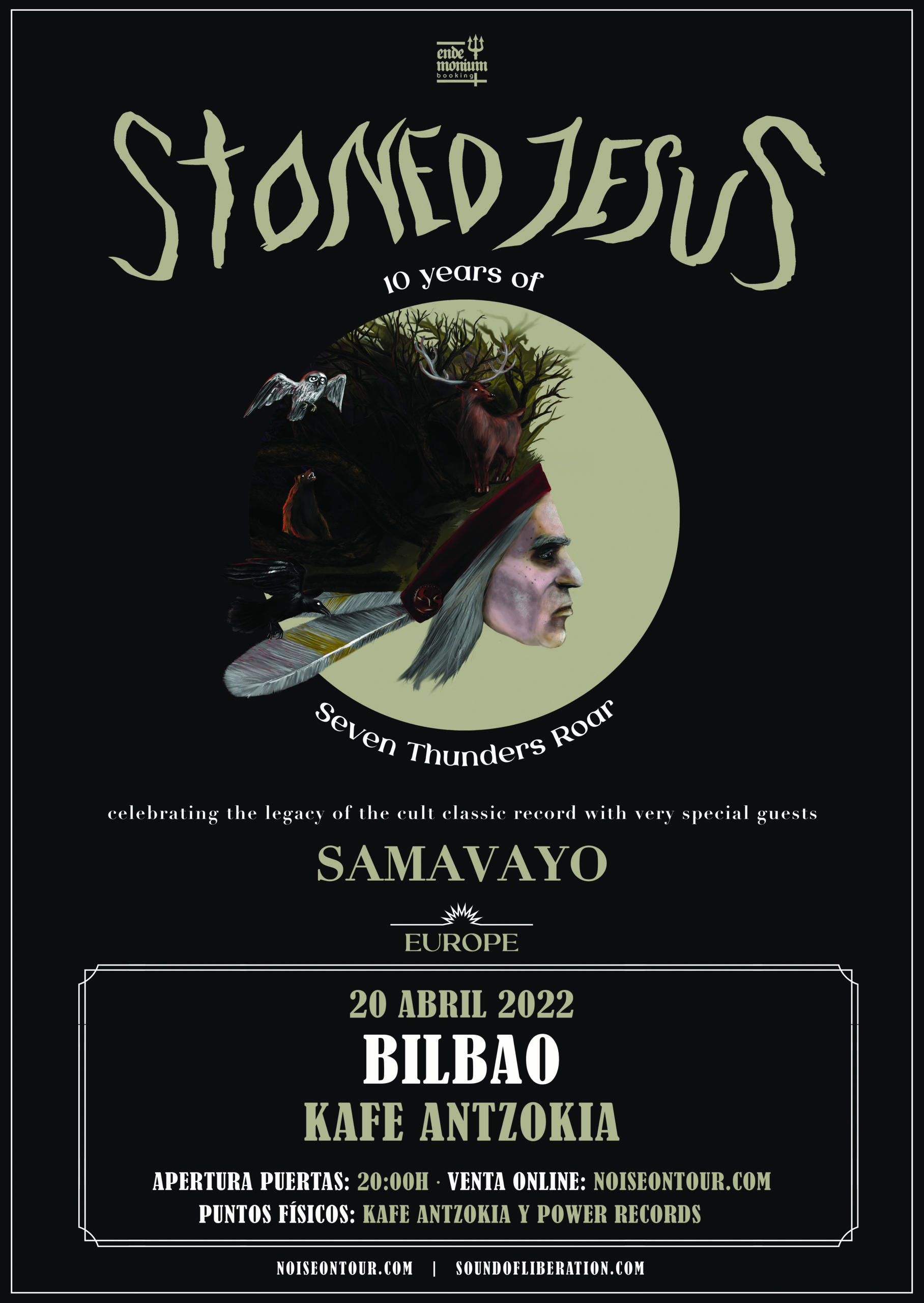 Stoned Jesus: el 20 de abril en Bilbao