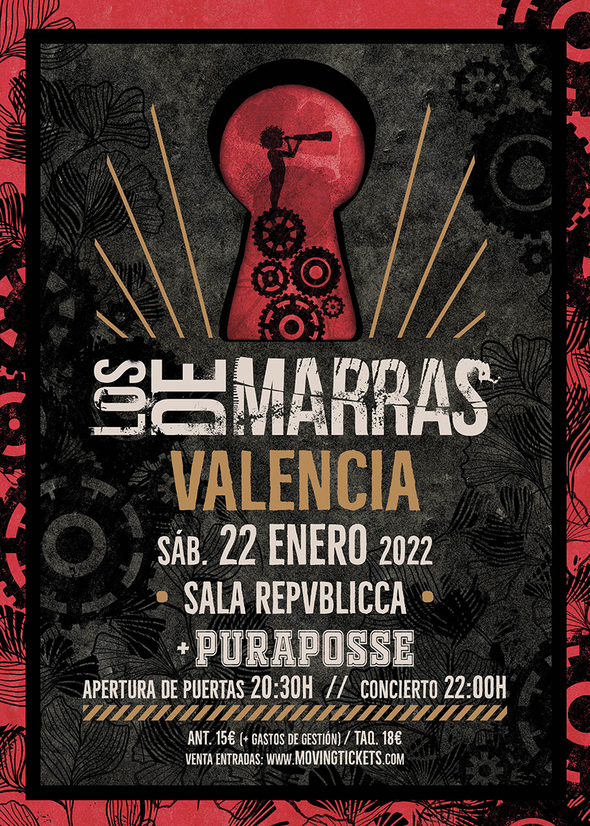 Los De Marras:  En concierto en VALENCIA, presentando su último álbum ‘Peligro Esperanza’ + Próximas fechas de la gira en 2022