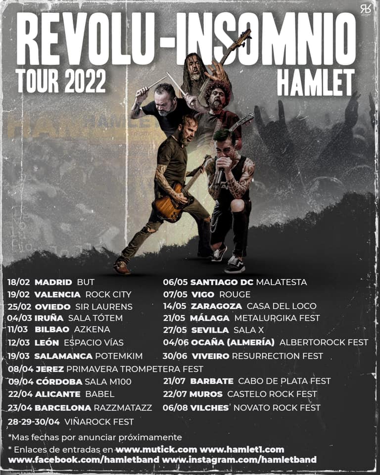 Hamlet: Revolu-Insomnio Tour 2022
