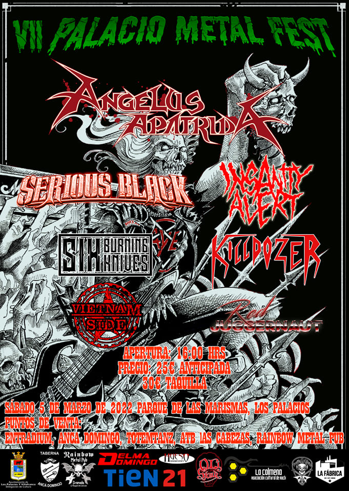 VII Palacio Metal Fest- 5 de marzo