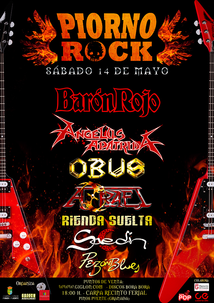 El mítico festival Piorno Rock está de vuelta el 14 de mayo