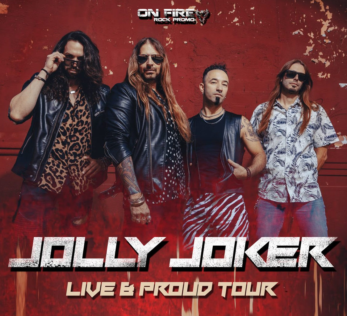 Jolly Joker actualiza las fechas de su gira Live & Proud Tour