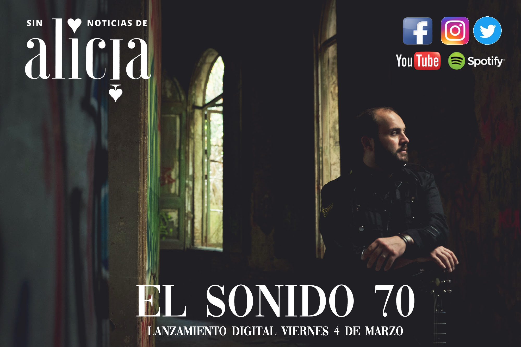 Sin Noticias de Alicia presenta el single “El Sonido 70’s”