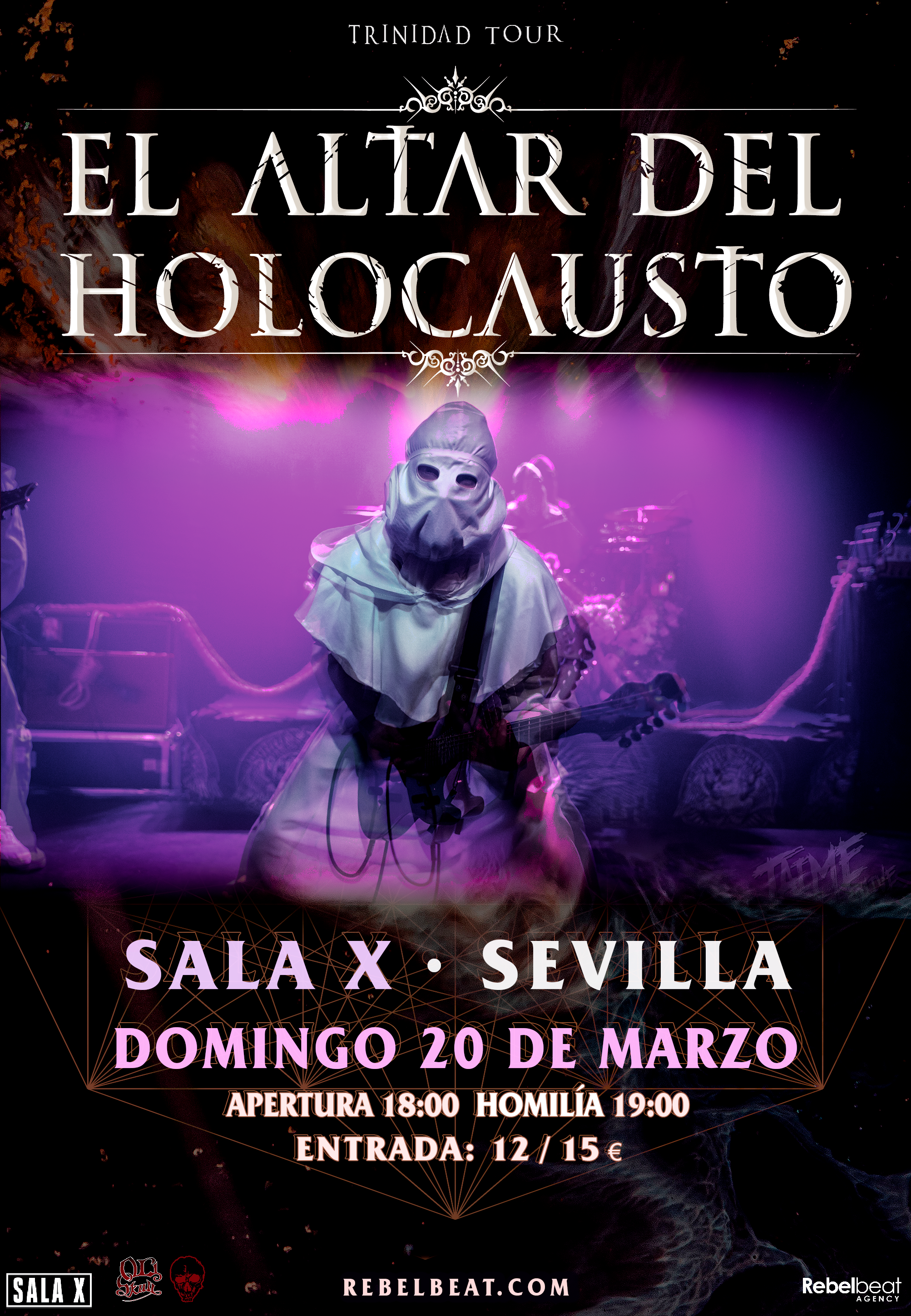 El Altar del Holocausto: 20 de marzo en Sevilla (Sala X)