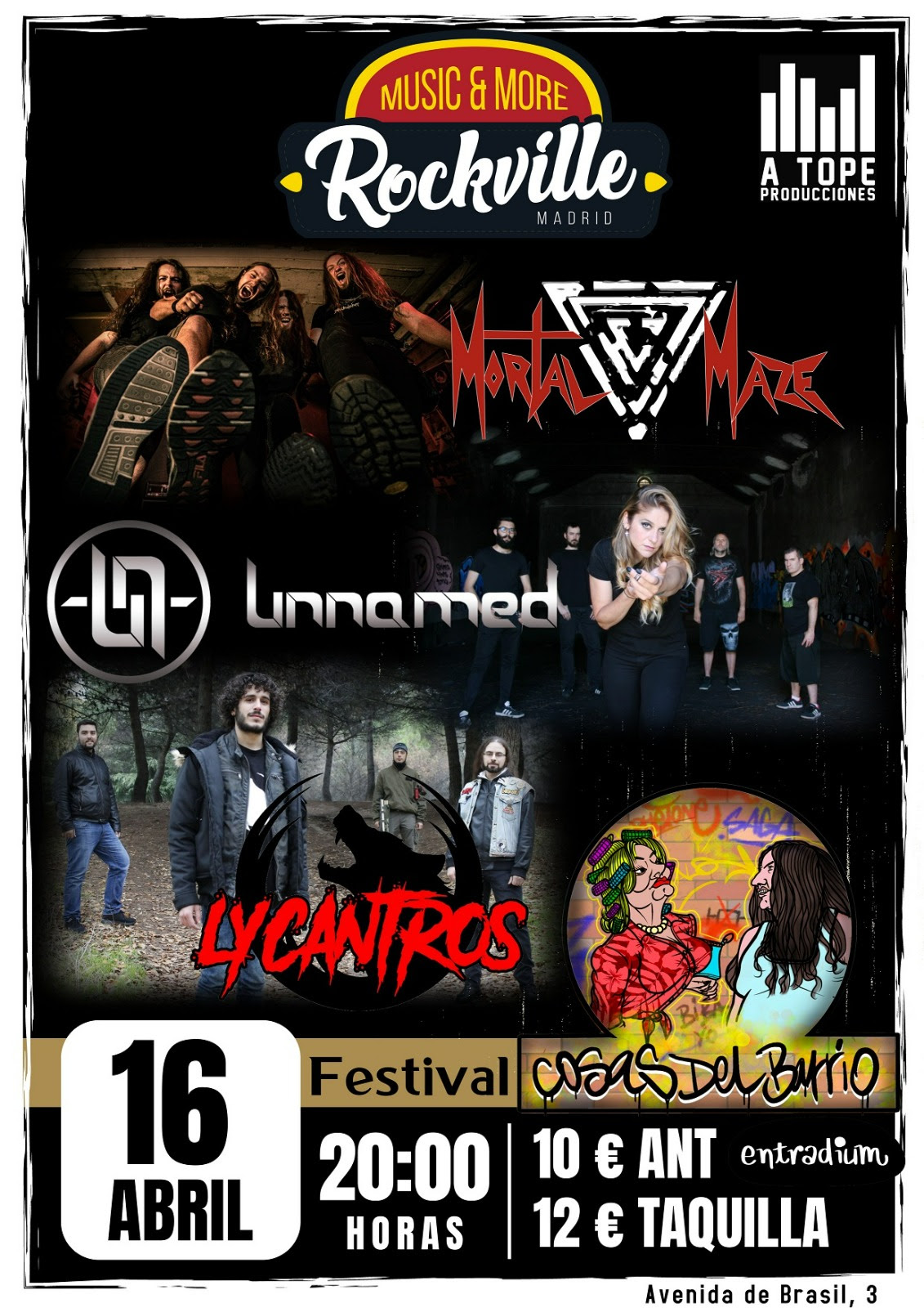 Presentamos primera edición de “Cosas del Barrio” METAL FEST