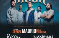 Mosh + Bloom + Incordian el 9 de abril en Madrid