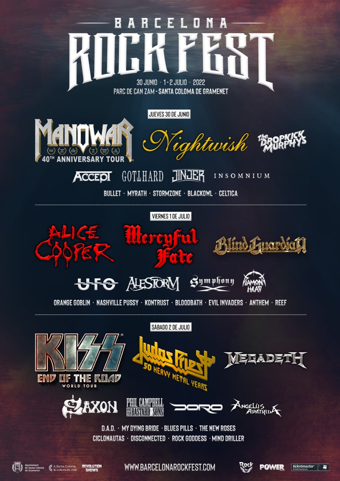 Barcelona Rock Fest: 70 días para la mayor fiesta del Rock