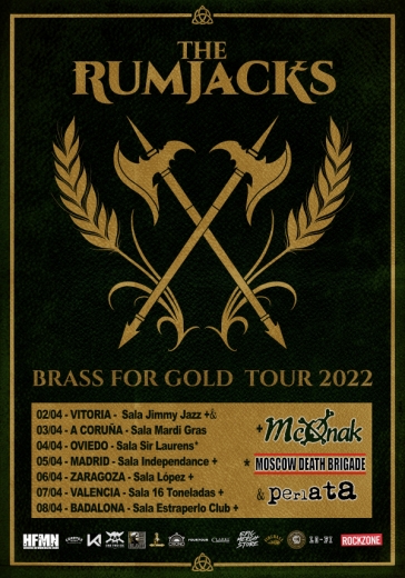 Rumjacks gira por España con su “Brass For Gold Tour”