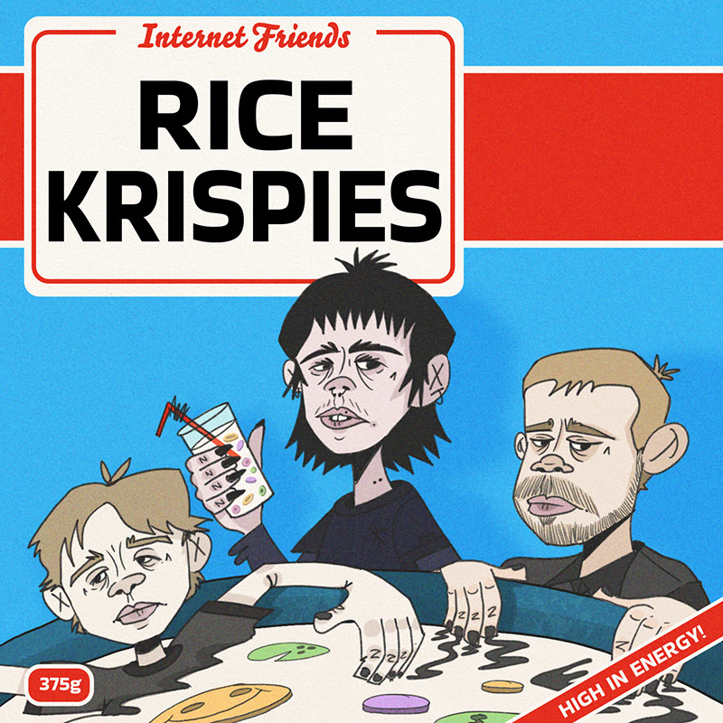 La banda sueca de punk rock, Internet Friends estrena el single, “Rice Krispies”