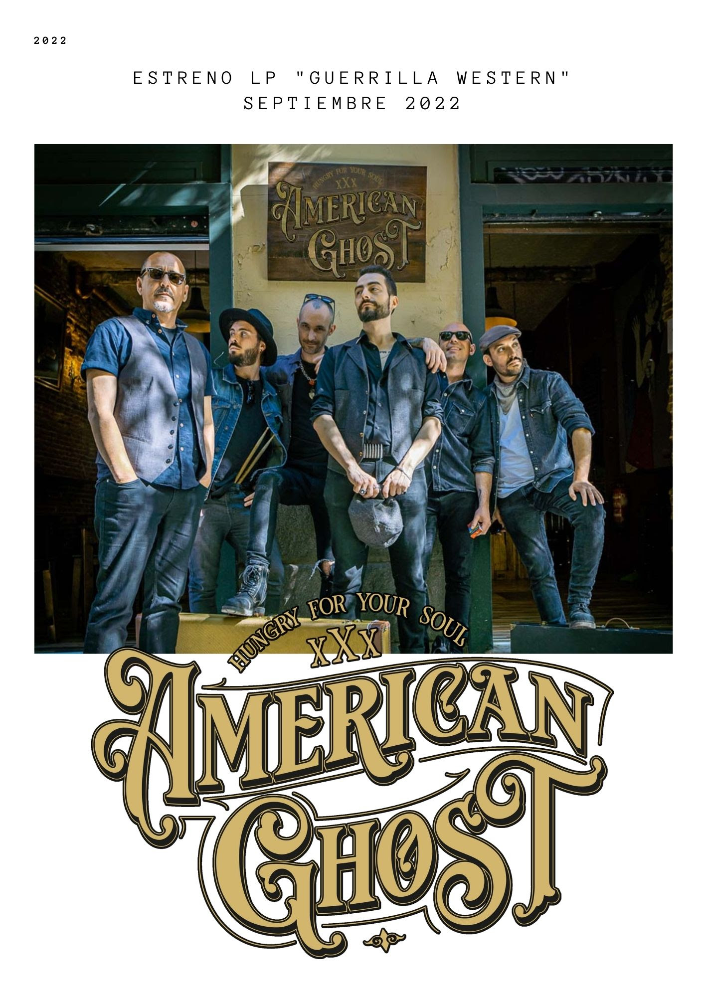 American Ghost nuevas fechas antes de presentar su nuevo disco