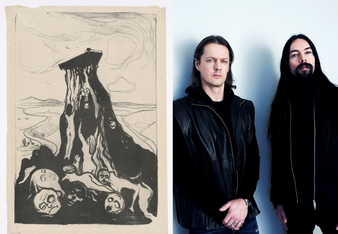 Satyricon se sale de los esquemas habituales en su colaboración con Munch