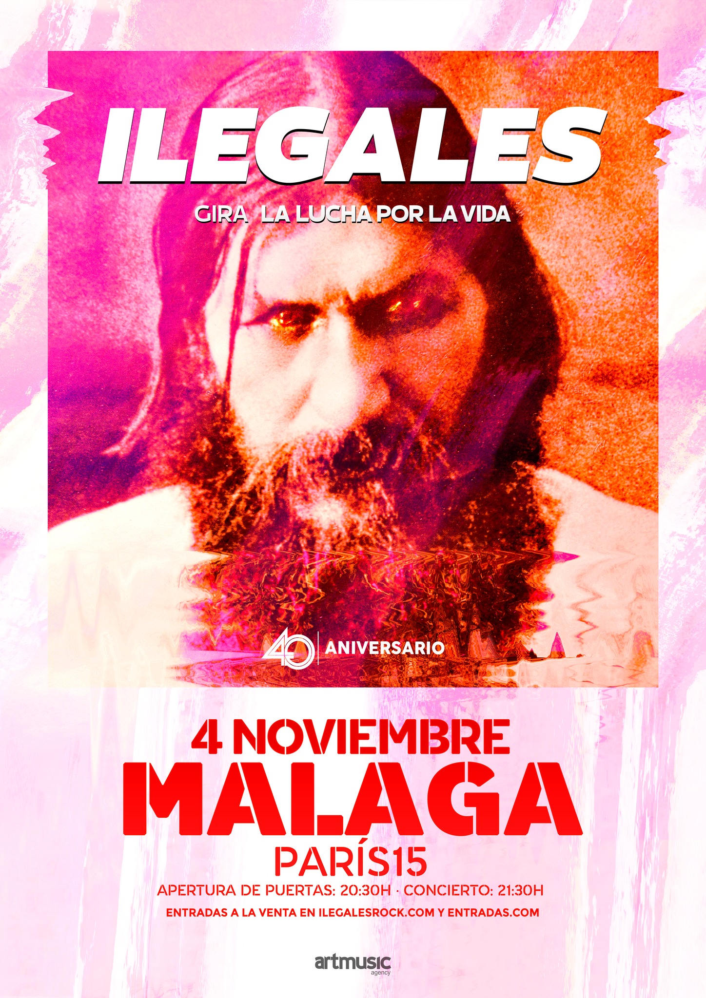 Ilegales estarán actuando en Málaga el 4 de noviembre