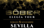 Sôber estarán actuando en Sevilla el 5 de noviembre