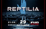 Reptilia estarán actuando el 29 de octubre en Sevilla