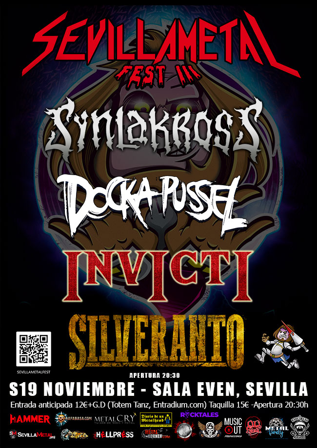 III Sevilla Metal Fest el 19 de noviembre