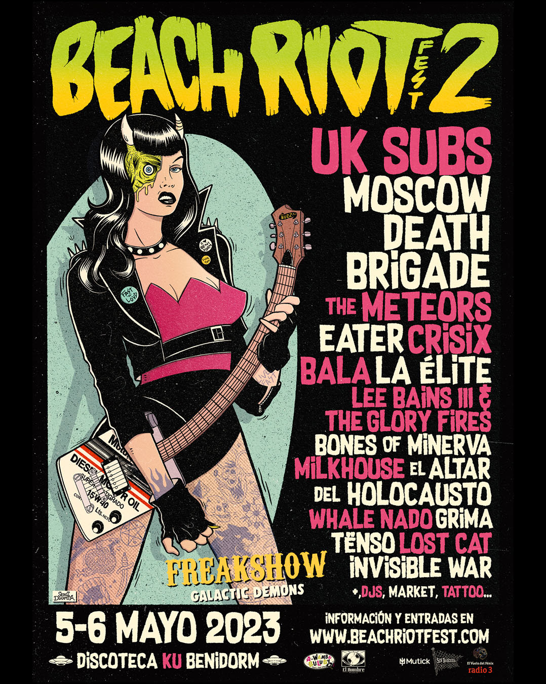 Beach Riot Fest 2023 cierra su cartel con la incorporación de Moscow Death Brigade