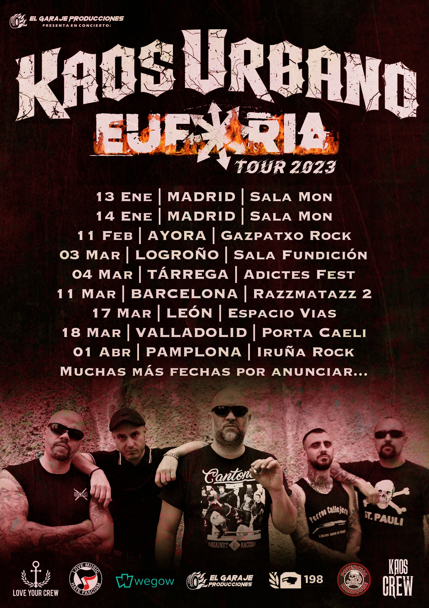 Kaos Urbano – Euforia Tour 2023