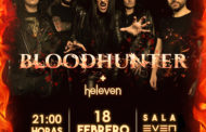 Bloodhunter + Heleven estarán actuando el 18 de febrero en Sevilla