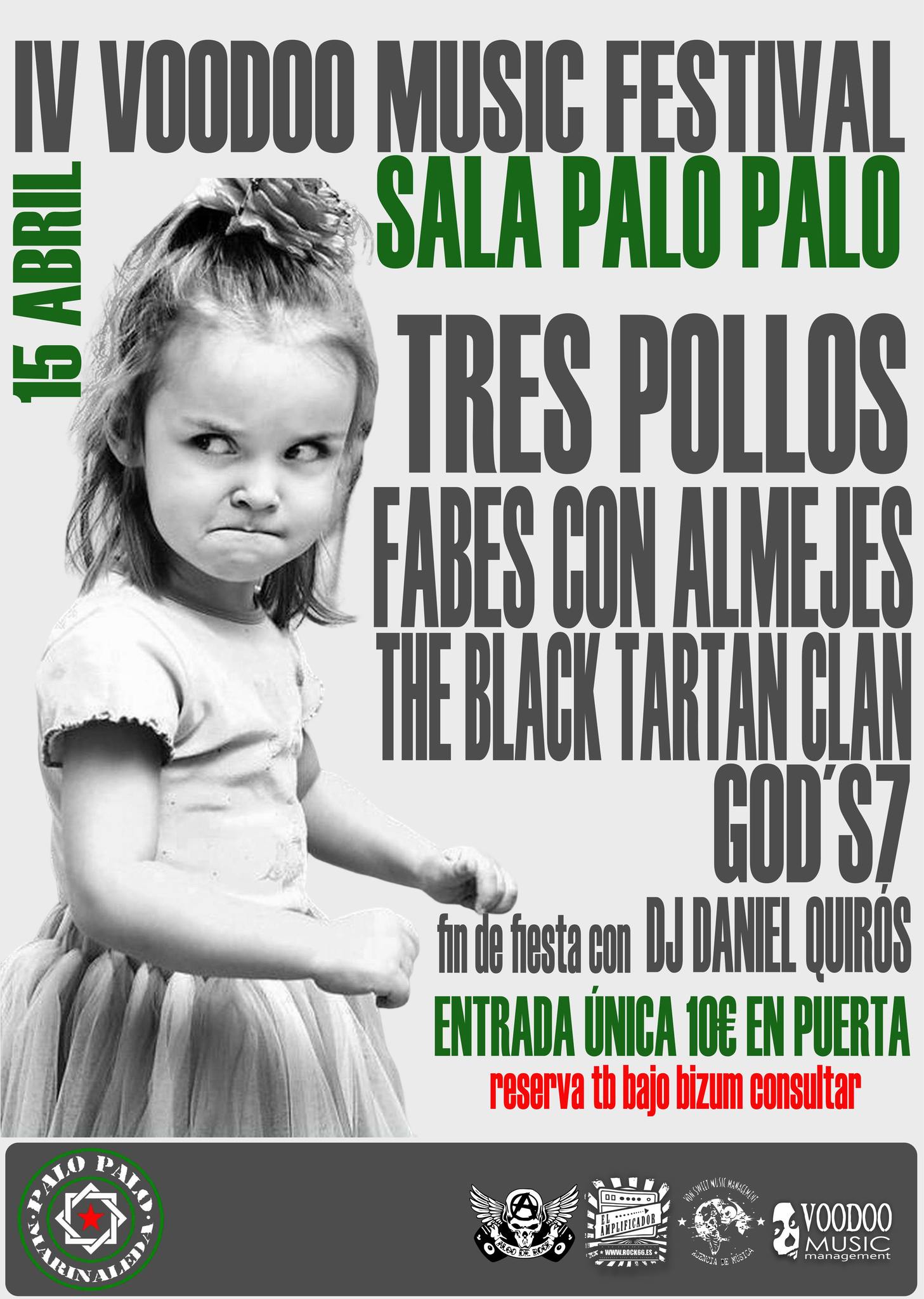 IV Voodoo Music Festival – 15 de abril en Marinaleda