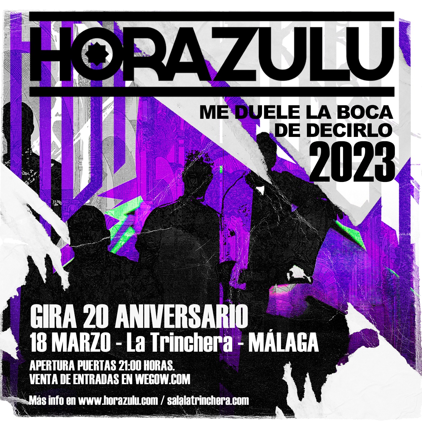 Hora Zulu – 18 de marzo en Málaga