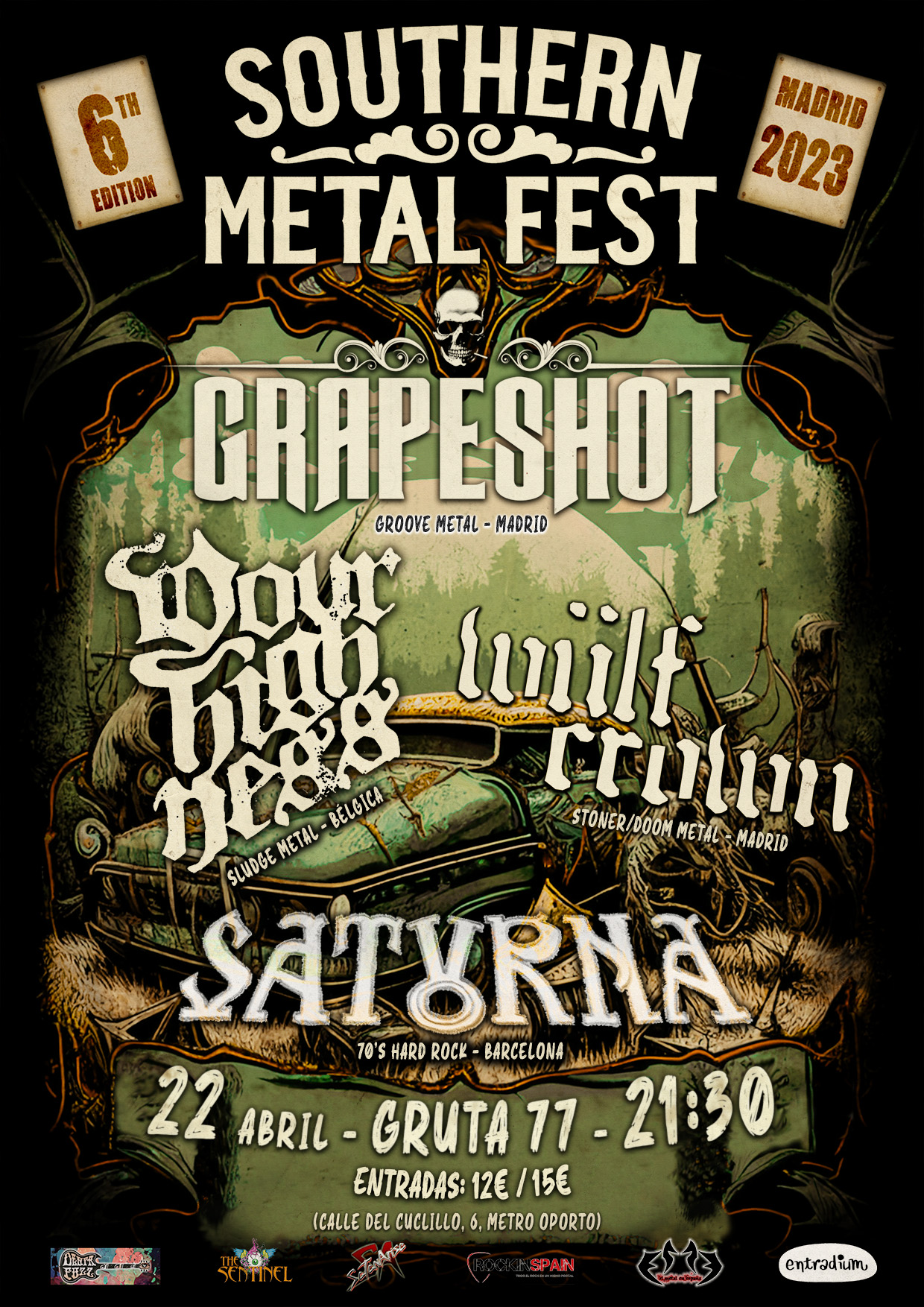 Southern Metal Fest 2023 anuncia el cartel completo