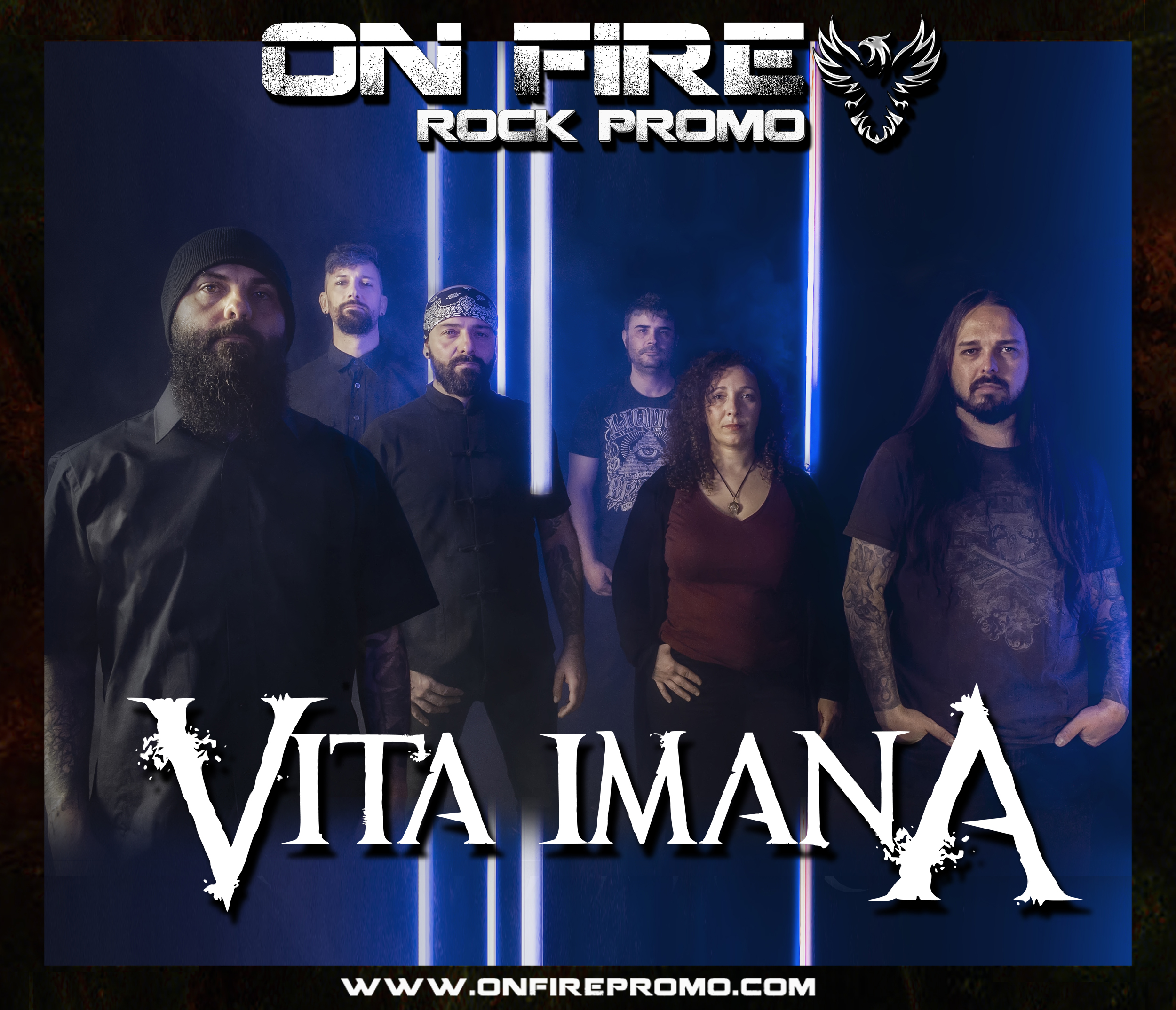 Vita Imana ficha por la agencia On Fire Rock Promo