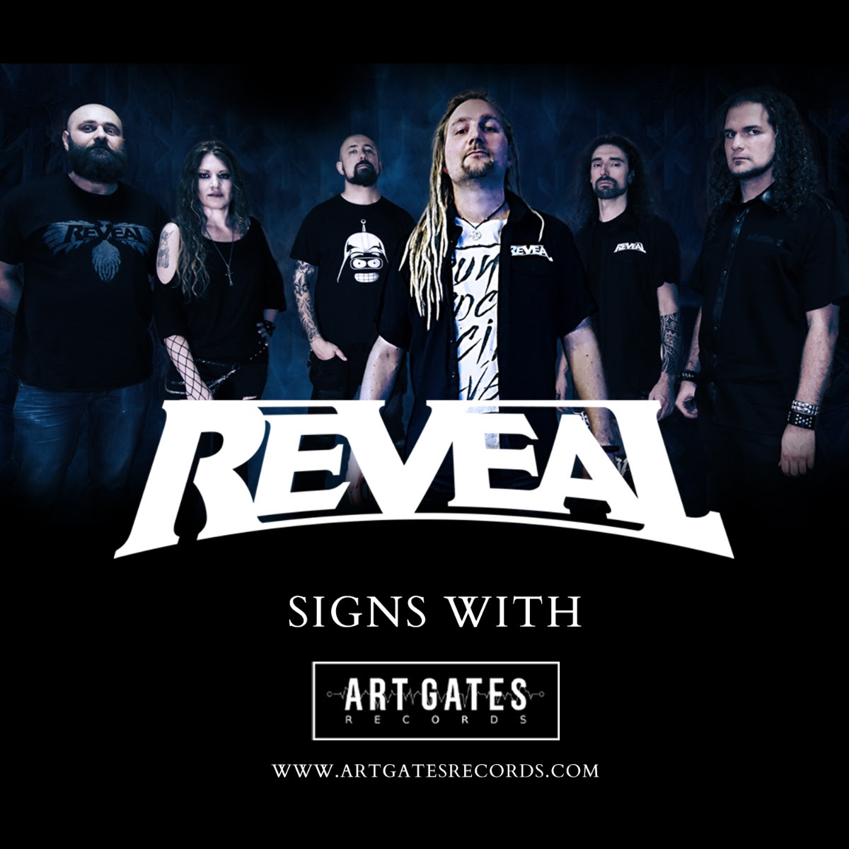 La banda Reveal anuncia su fichaje por el sello Art Gates Records