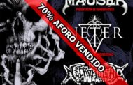 70 % Aforo Vendido del concierto Neter + Mauser + Necrophiliac en Sevilla