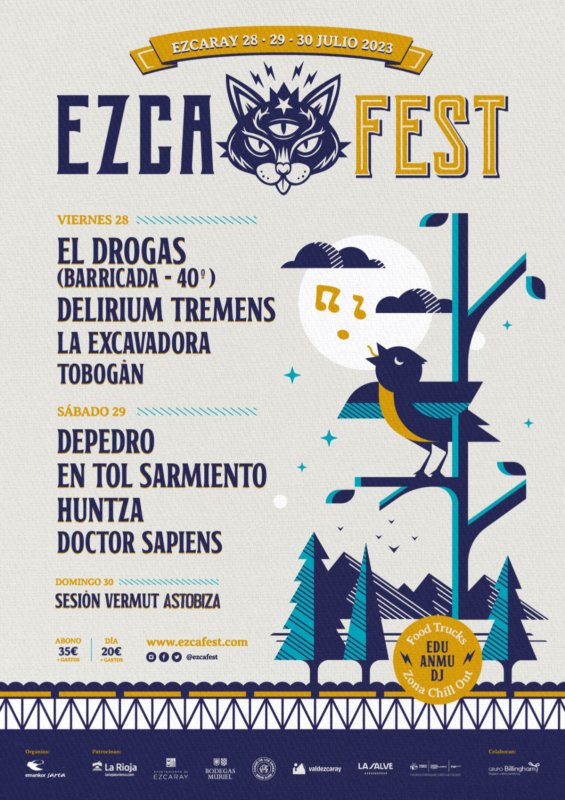 Ezcafest 2023 – 28, 29 y 30 de julio en Ezcaray (La Rioja)