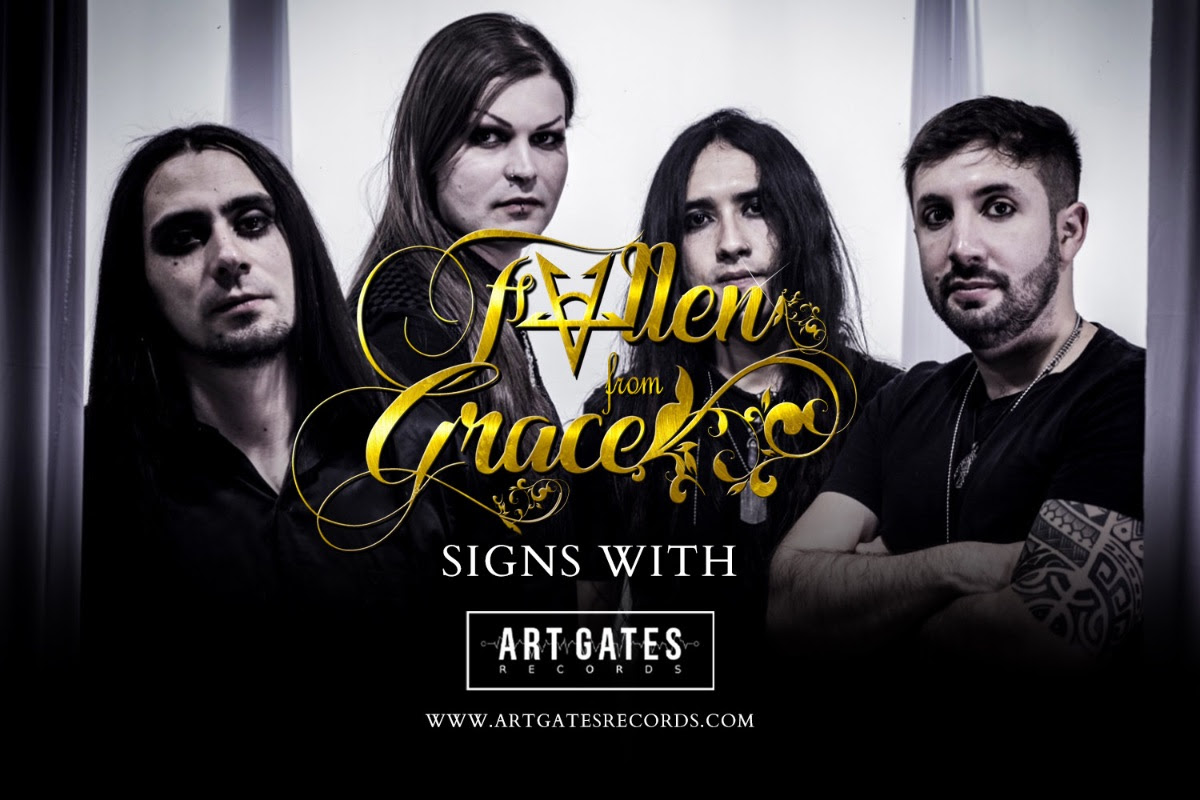 Fallen From Grace anuncian su fichaje por Art Gates Records y presentan el single y vídeo “Love Is Painful”