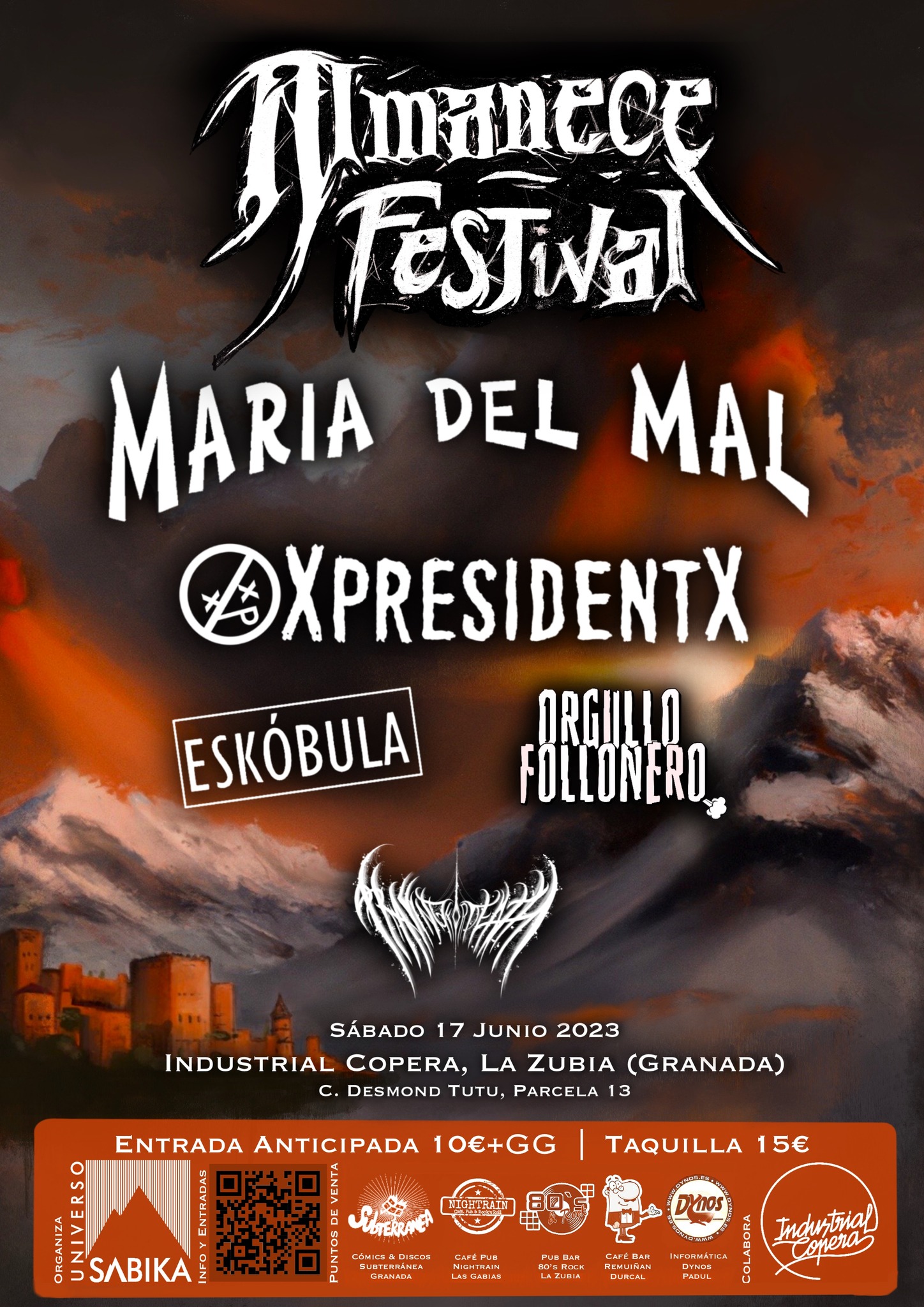 Almanece Festival – 17 de junio en La Zubia (Granada)