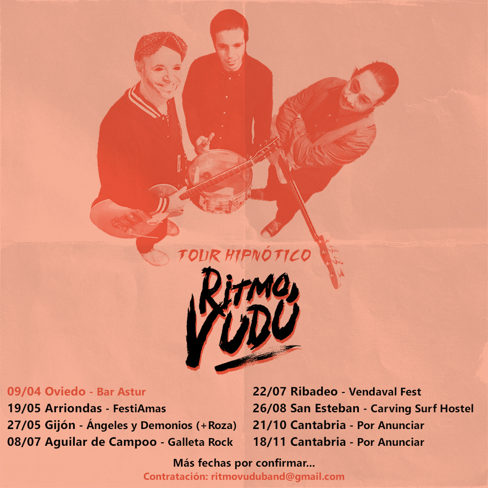 Ritmo Vudú presenta las primeras de su gira “Tour Hipnótico”