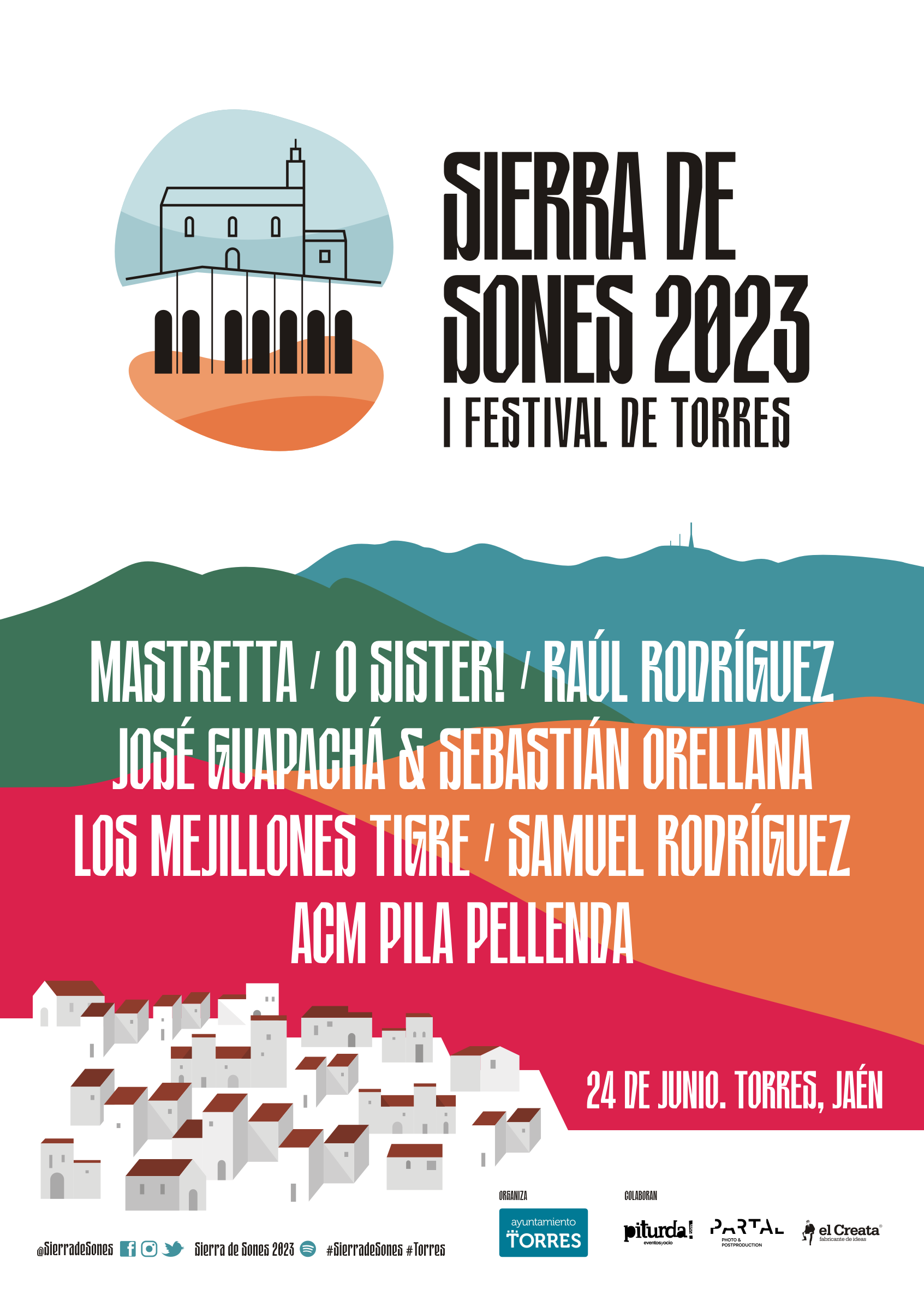 Festival Sierra de Sones 2023 el 24 de junio en Torres (Jaén)