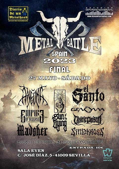 Final WOA Metal Battle España el 27 de mayo en Sevilla