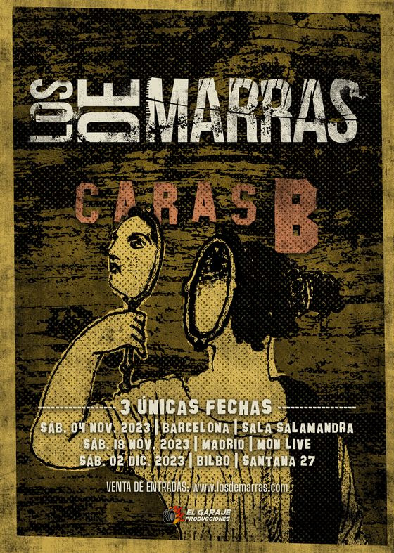 Los De Marras presentan: Conciertos de Caras B con 3 únicas fechas