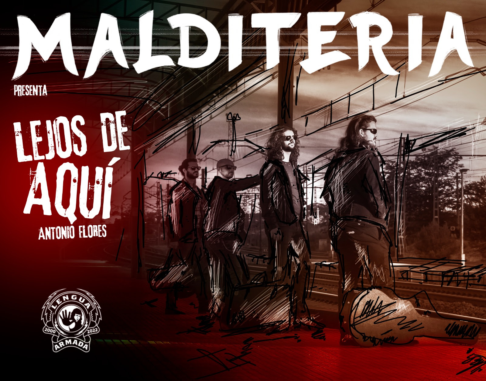 MALDITERIA versiona la canción “Lejos de Aquí” de Antonio Flores