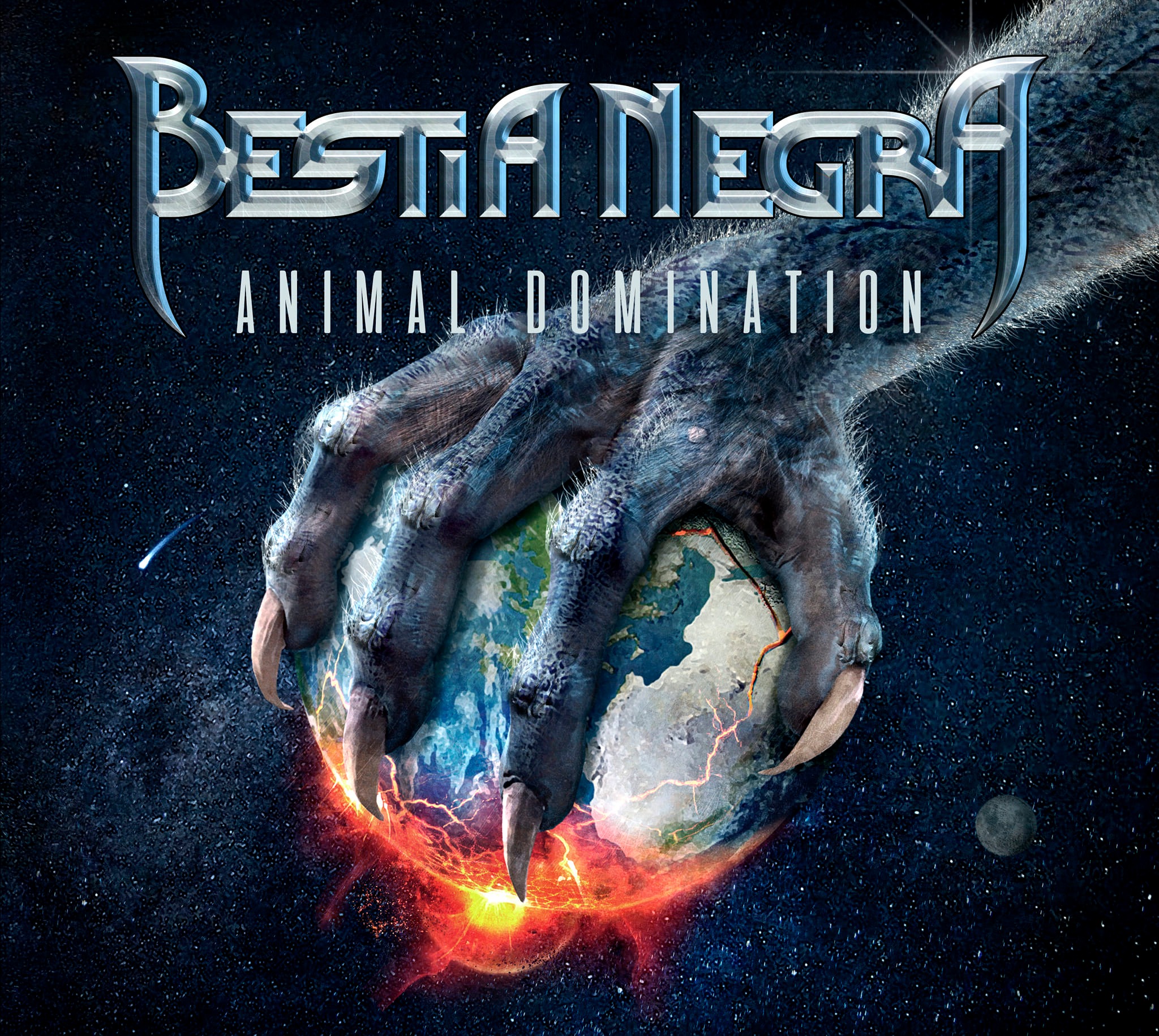 [Reseña] Bestia Negra “Animal Domination” – Chupas, tachuelas y metal de los años 80