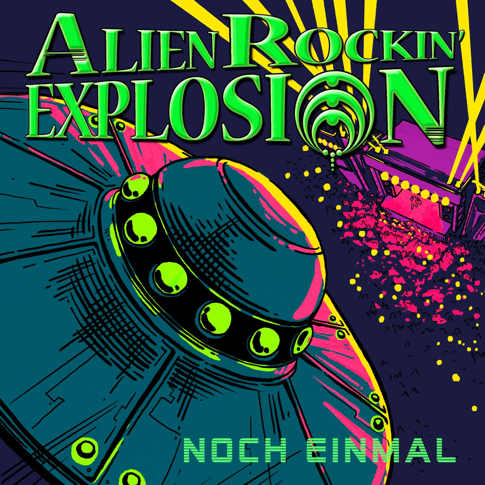 Alien Rockin’ Explosion publican “Noch Einmal”, nuevo single cantado en alemán