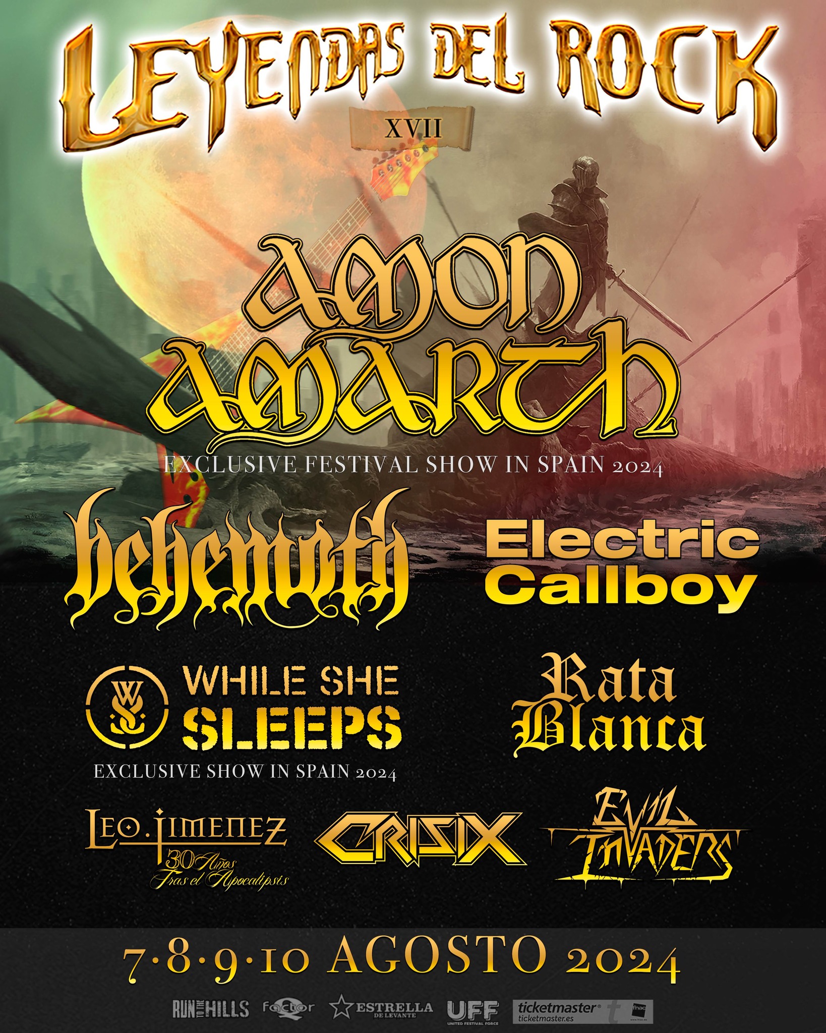 Leyendas Del Rock Festival confirma las primeras bandas para 2024