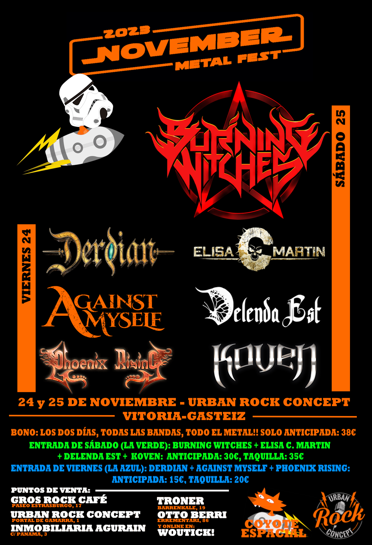 November Metal Fest – 24 y 25 de noviembre en Vitoria – Gasteiz
