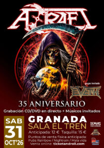 AZRAEL 35 ANIV CARTEL reducido prensa