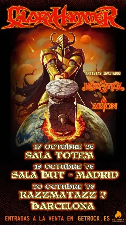 Glory hammer gira